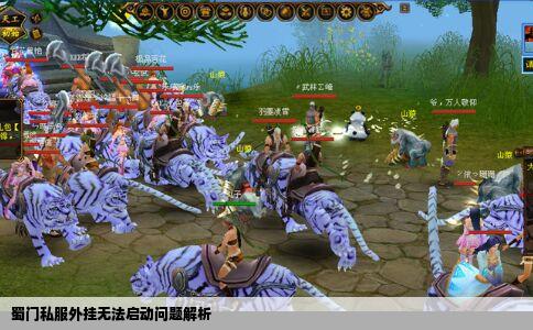 蜀门私服外挂无法启动问题解析