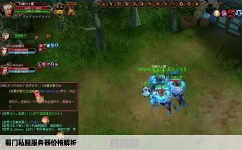 蜀门私服服务器价格解析