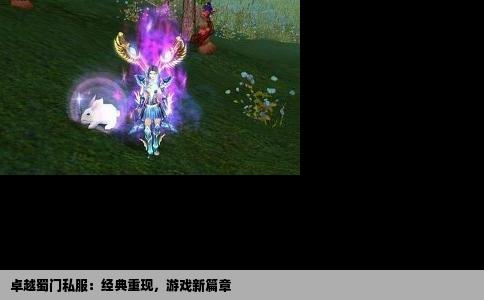 卓越蜀门私服：经典重现，游戏新篇章