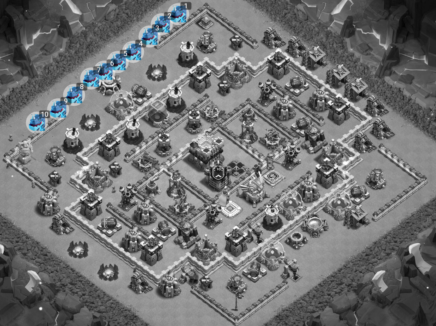 给阵型标记的小工具