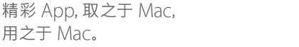 精彩 App，魔域打年什么时候打取之于 Mac，用之于 Mac。