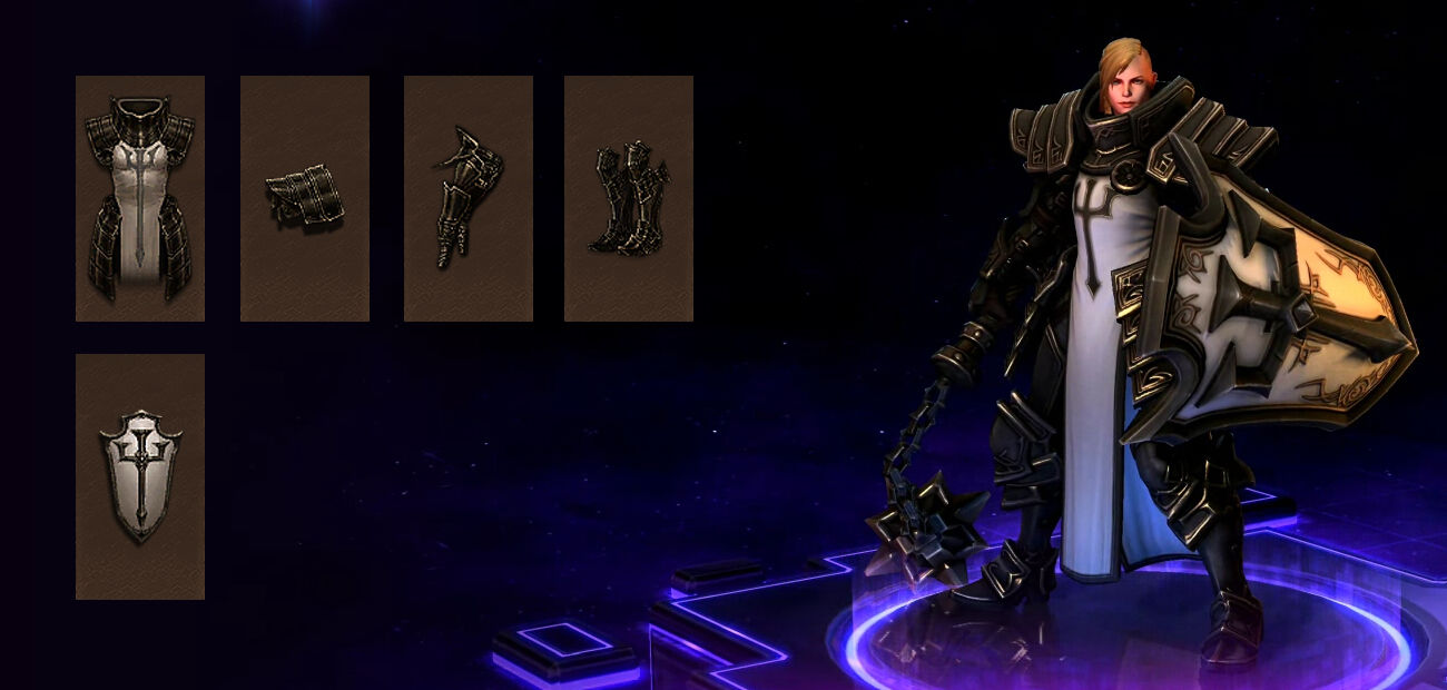 趣谈风暴英雄中的暗黑3装扮 六大英雄竟只穿白装