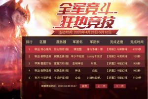 ​五月大福利《魔域手游》全军竞斗狂热霸服